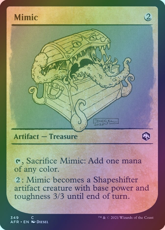 Mimic (AFR) (349) / Showcase / Foil