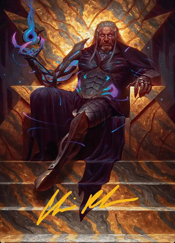 Tezzeret, Cruel Captain // Tezzeret, Cruel Captain (AEOE) (1) / Firmada