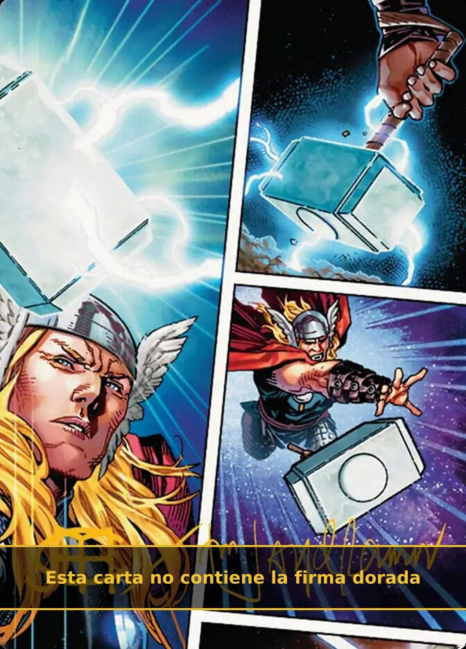 Mjölnir, Hammer of Thor (AMSH) (19) / No Firmada
