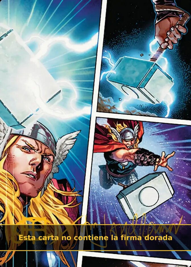 Mjölnir, Hammer of Thor (AMSH) (19) / No Firmada