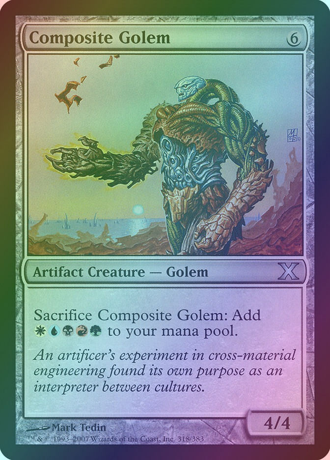 Composite Golem (10E) (318) / Foil