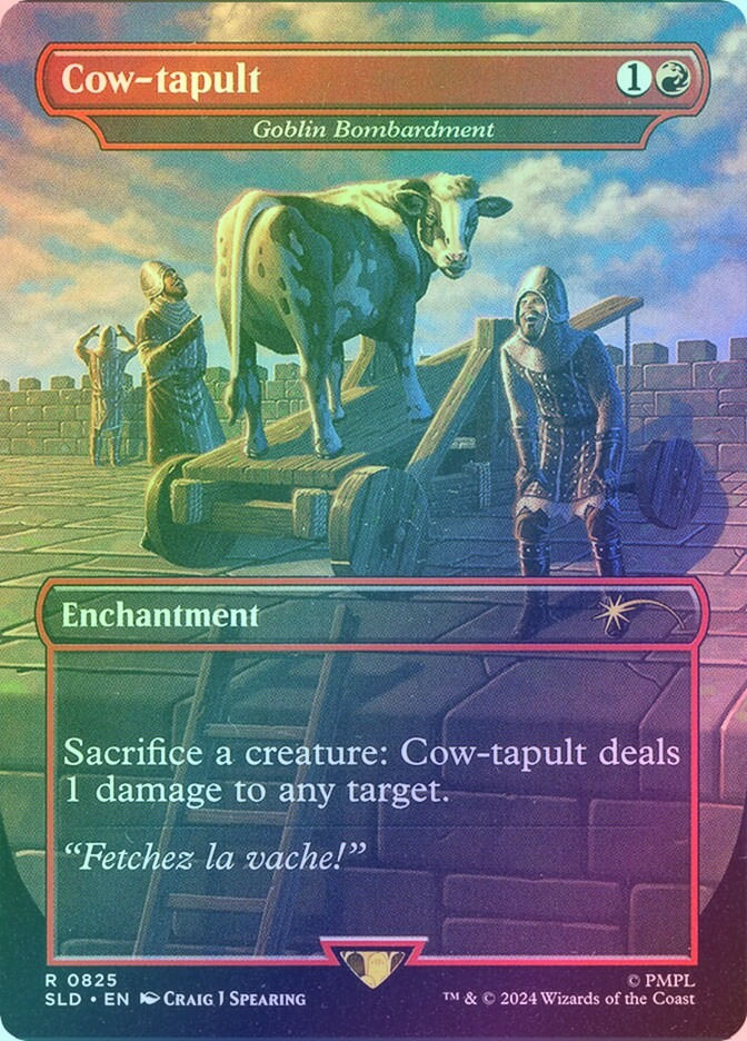 Goblin Bombardment (SLD) (825) / Borderless / Foil