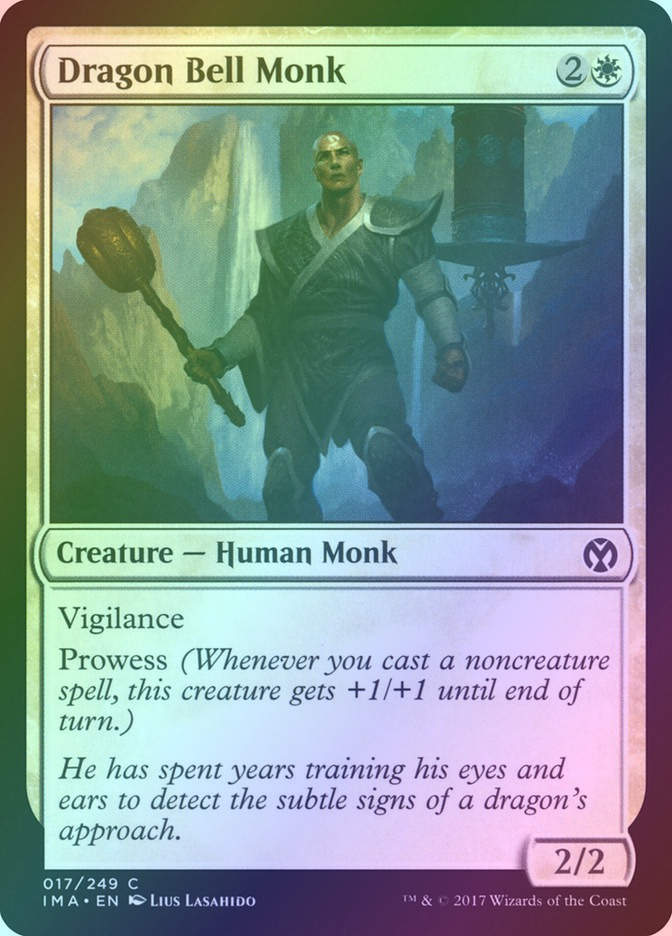 Dragon Bell Monk (IMA) (17) / Foil