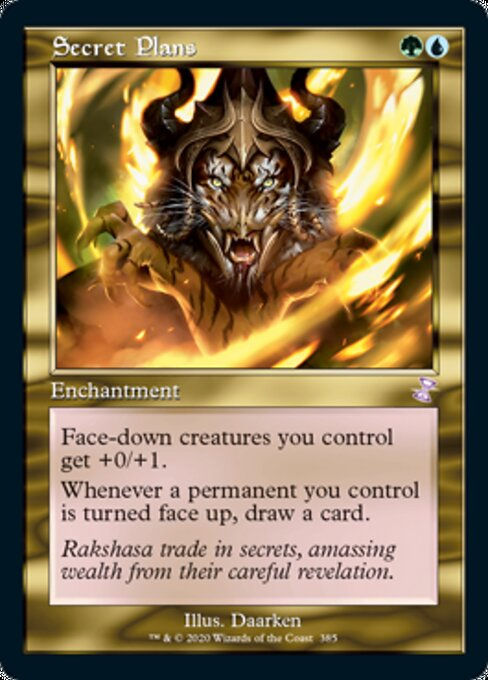 Secret Plans (TSR) (Timeshifted)