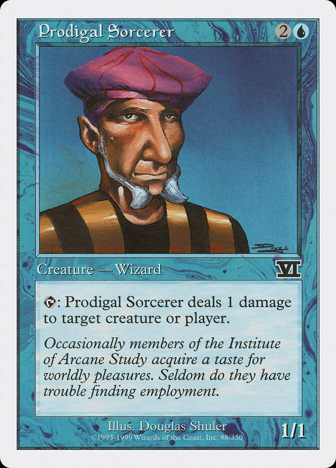 Prodigal Sorcerer (6ED) (88)