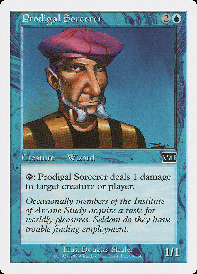 Prodigal Sorcerer (6ED) (88)