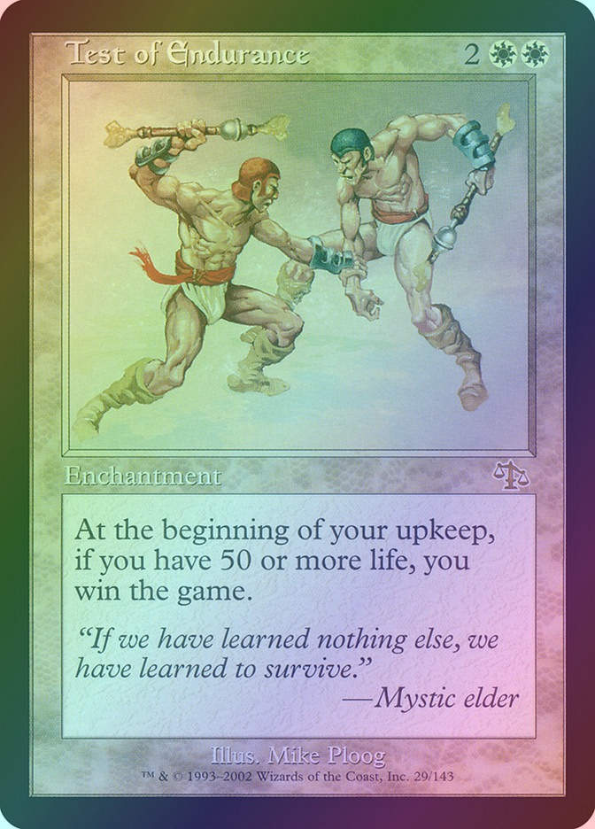 Test of Endurance (JUD) (29) / Foil