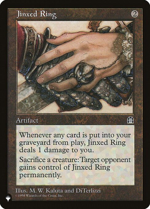Jinxed Ring (PLST) (STH-137)
