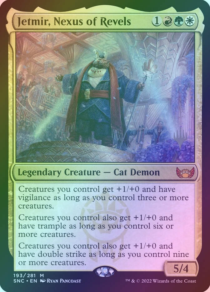 Jetmir, Nexus of Revels (PSNC) (193p) / Foil