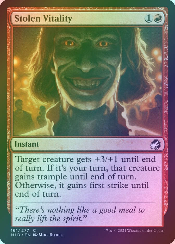 Stolen Vitality (MID) (161) / Foil