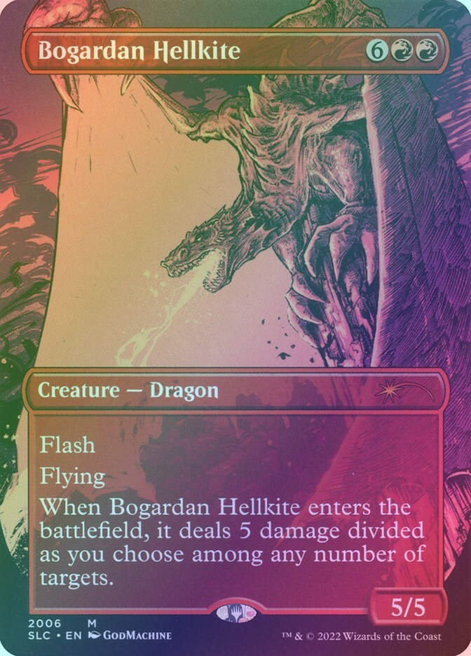 Bogardan Hellkite (SLC) (2006) / Borderless / Foil