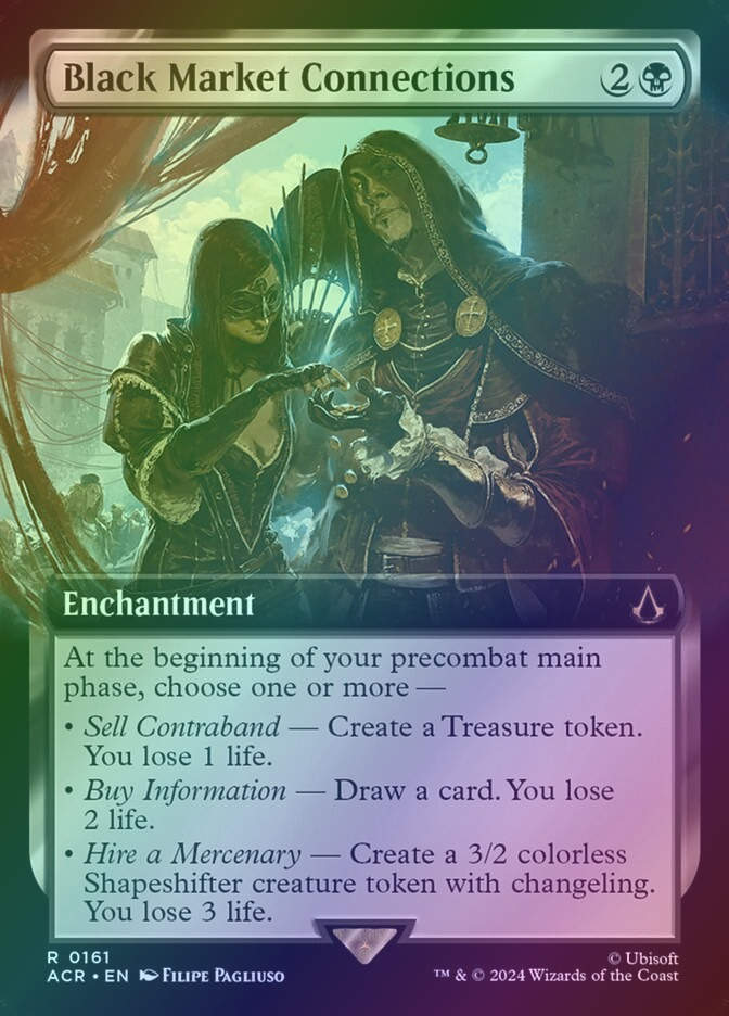 Black Market Connections (ACR) (161) / Extended Art / Foil