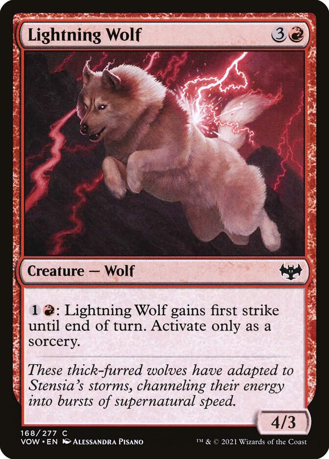 Lightning Wolf (VOW) (168)