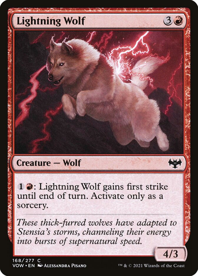 Lightning Wolf (VOW) (168)