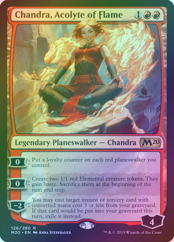 Chandra, Acolyte of Flame (PM20) (126p) / Foil