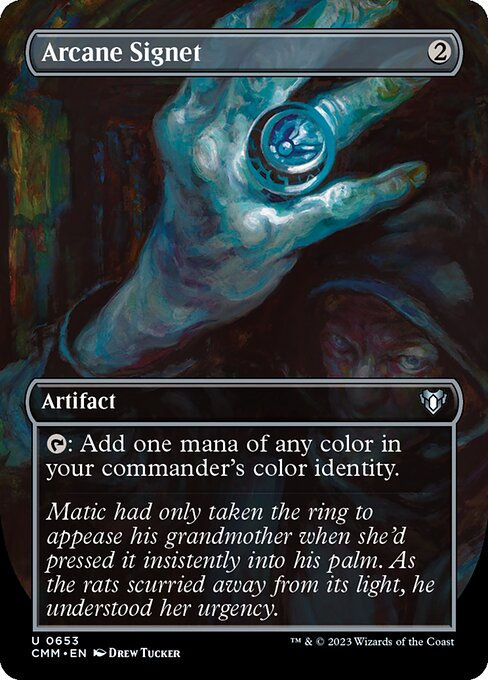 Arcane Signet (cmm) / Borderless