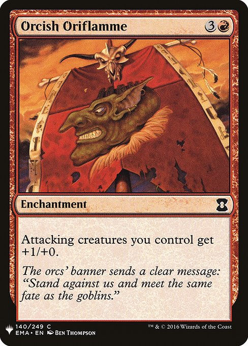 Orcish Oriflamme (PLST) (EMA-140)