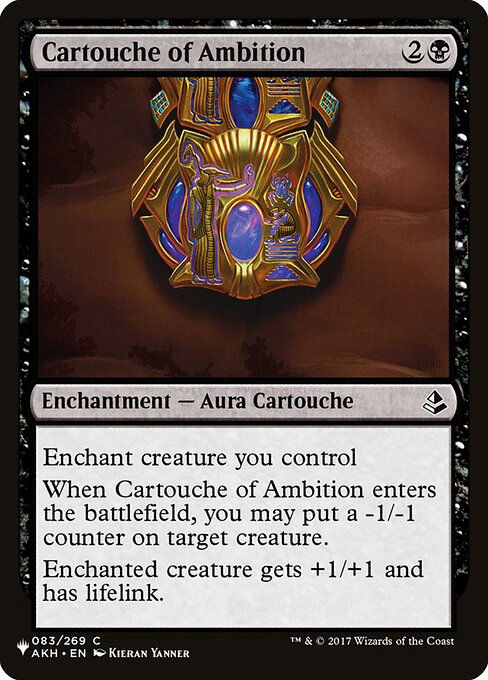 Cartouche of Ambition (PLST) (AKH-83)