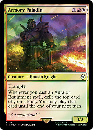 Armory Paladin (pip) (621) / Surge Foil