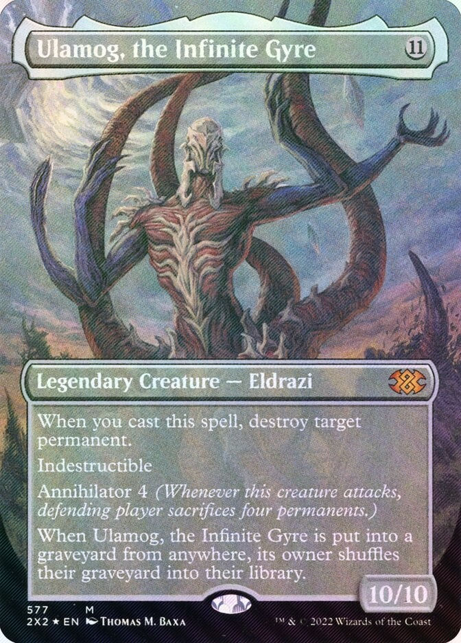 Ulamog, the Infinite Gyre (2X2) (577) / Borderless / Textured Foil