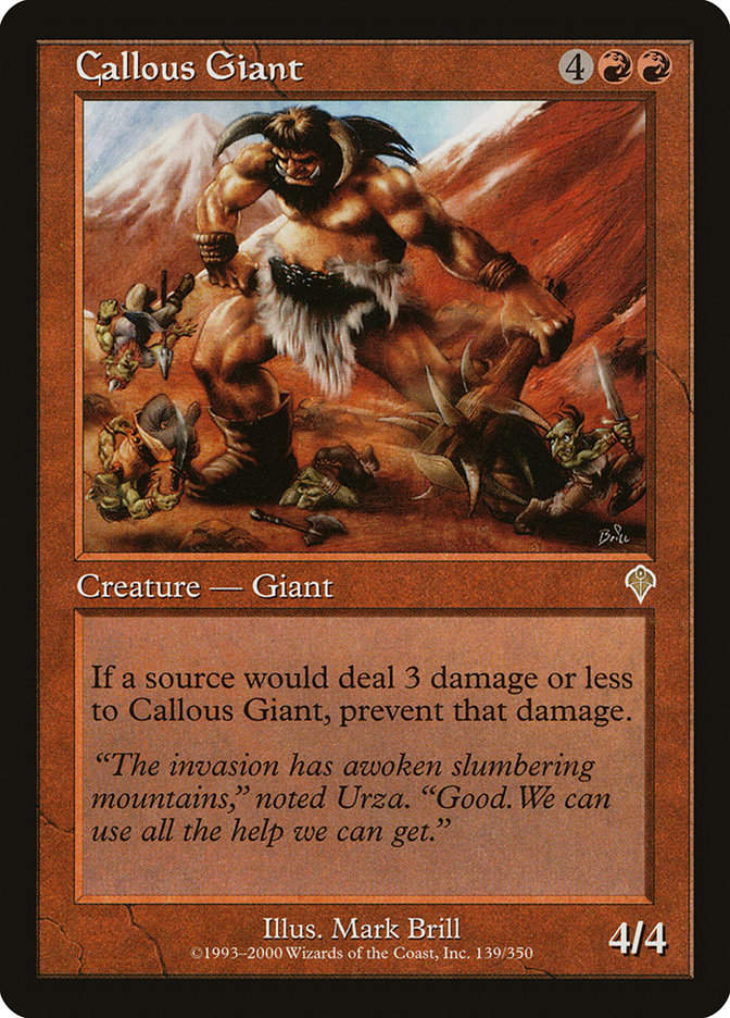 Callous Giant (INV) (139)