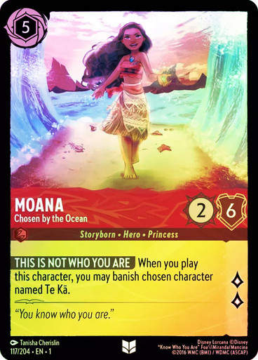 Moana - Chosen by the Ocean (LOR_TFC) / Foil