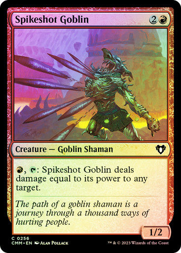 Spikeshot Goblin (cmm) / Foil