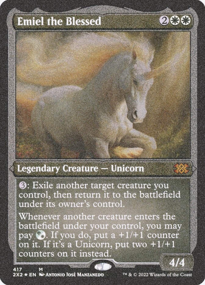 Emiel the Blessed (2X2) (417) / Foil Etched