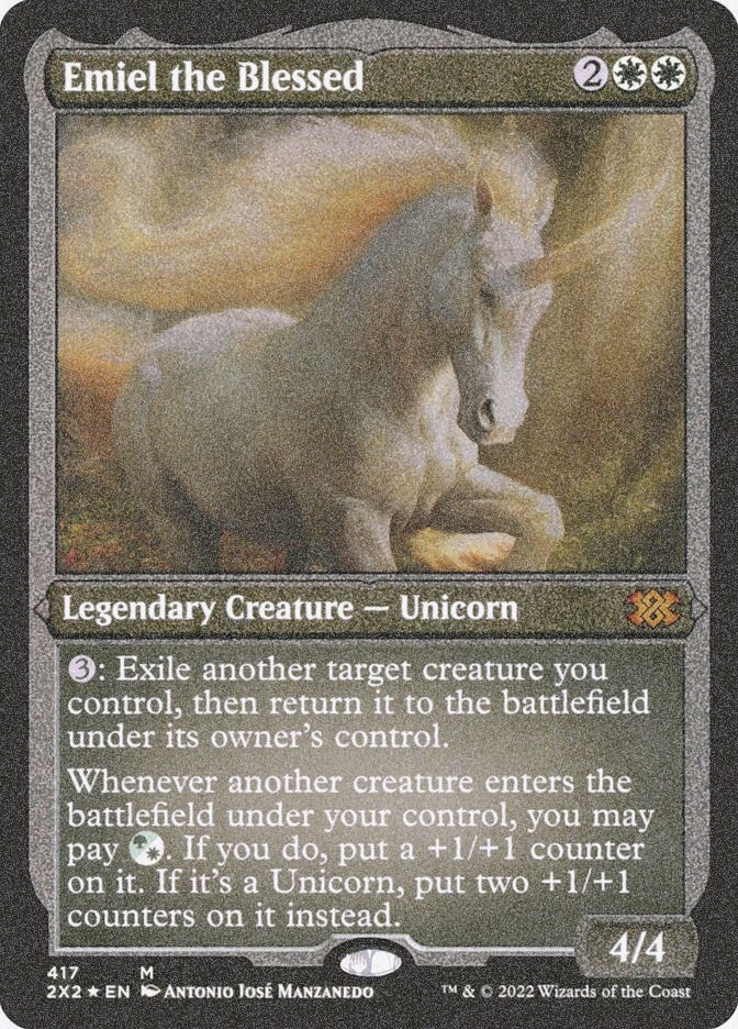 Emiel the Blessed (2X2) (417) / Foil Etched