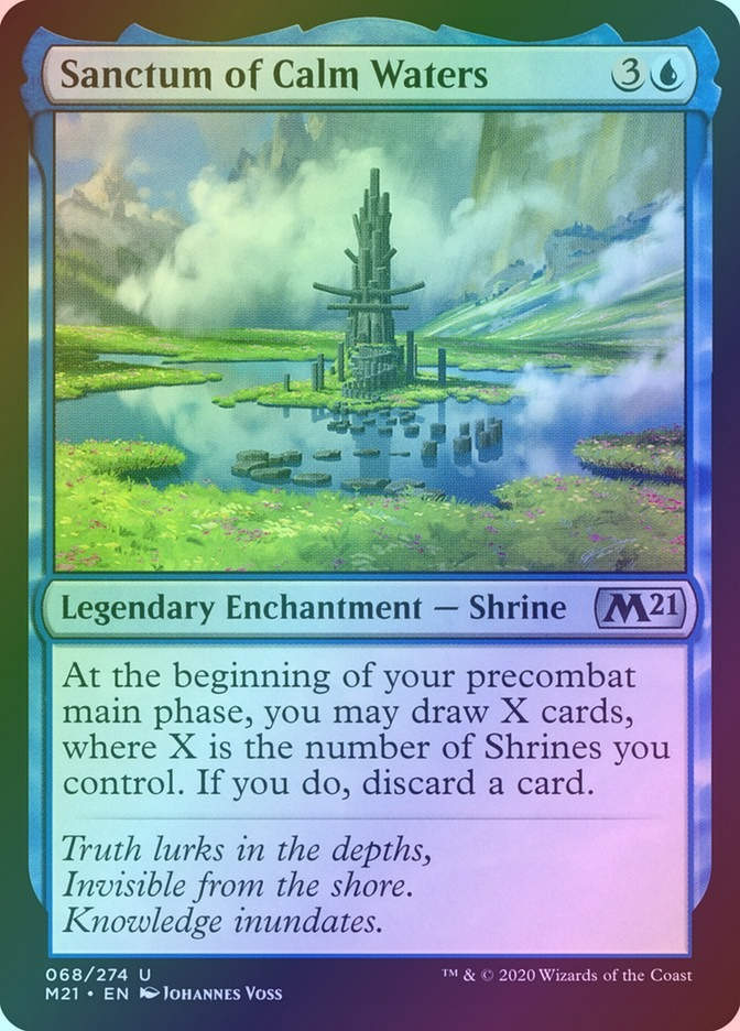 Sanctum of Calm Waters (M21) (68) / Foil