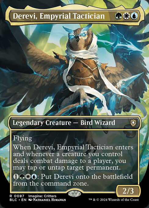 Derevi, Empyrial Tactician (blc) (87) / Borderless