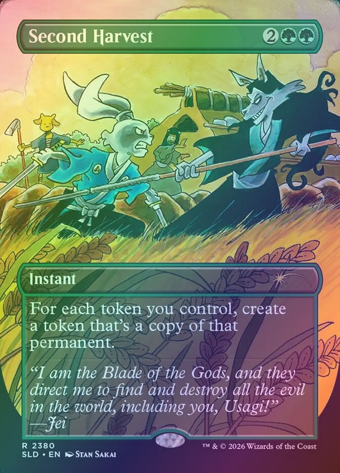 Second Harvest (SLD) (2380) / Borderless / Foil