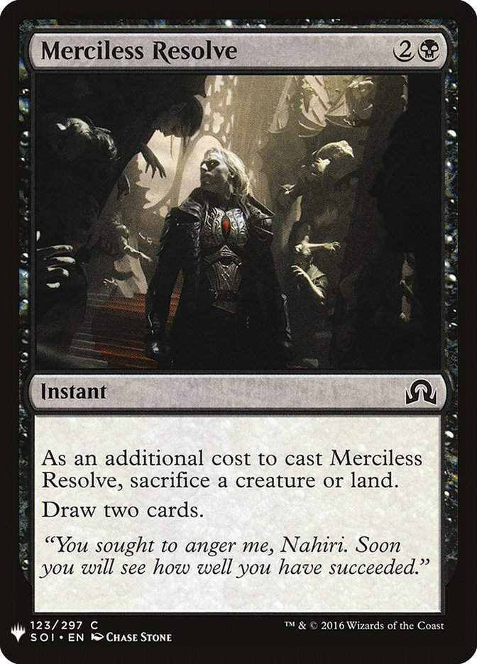 Merciless Resolve (MYS)