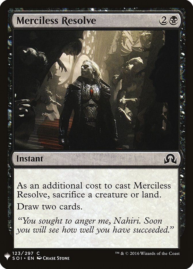 Merciless Resolve (MYS)