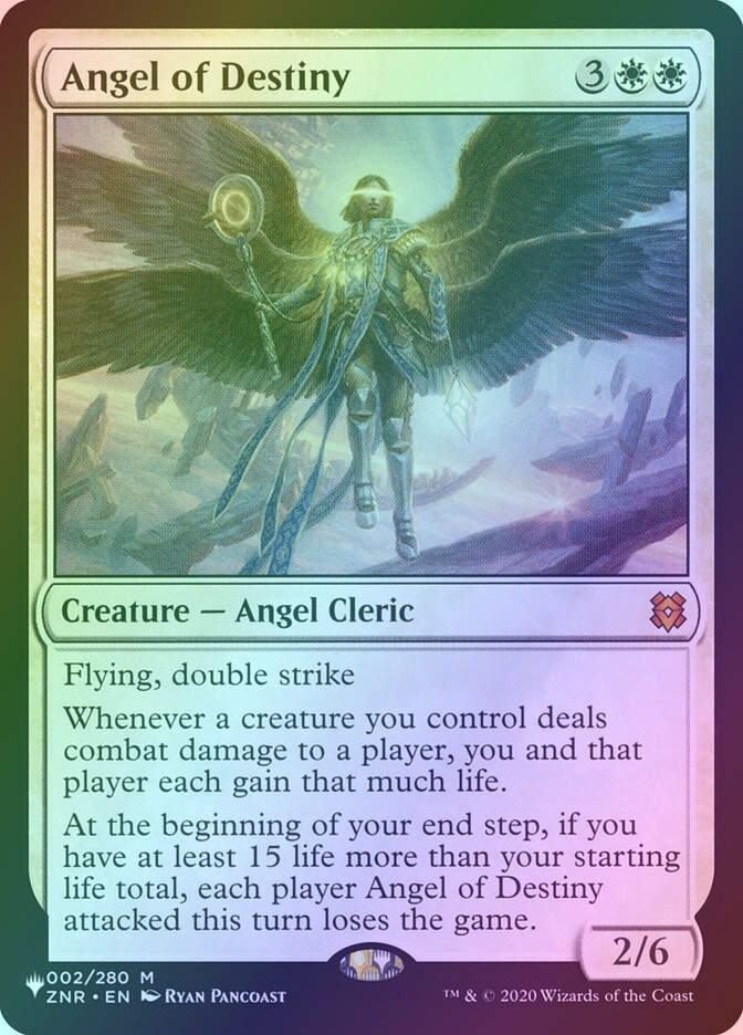 Angel of Destiny (PLST) (ZNR-2) / Foil