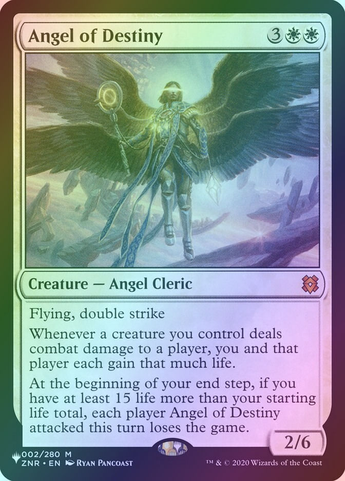Angel of Destiny (PLST) (ZNR-2) / Foil