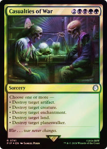 Casualties of War (pip) (741) / Surge Foil