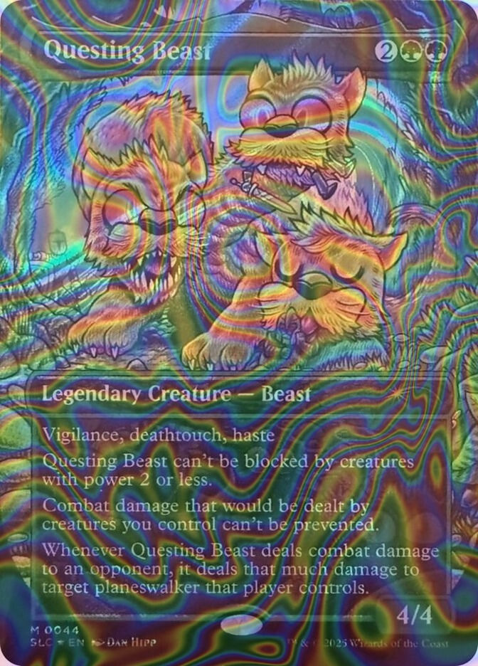 Questing Beast (SLC) (44) / Borderless / Halo Foil