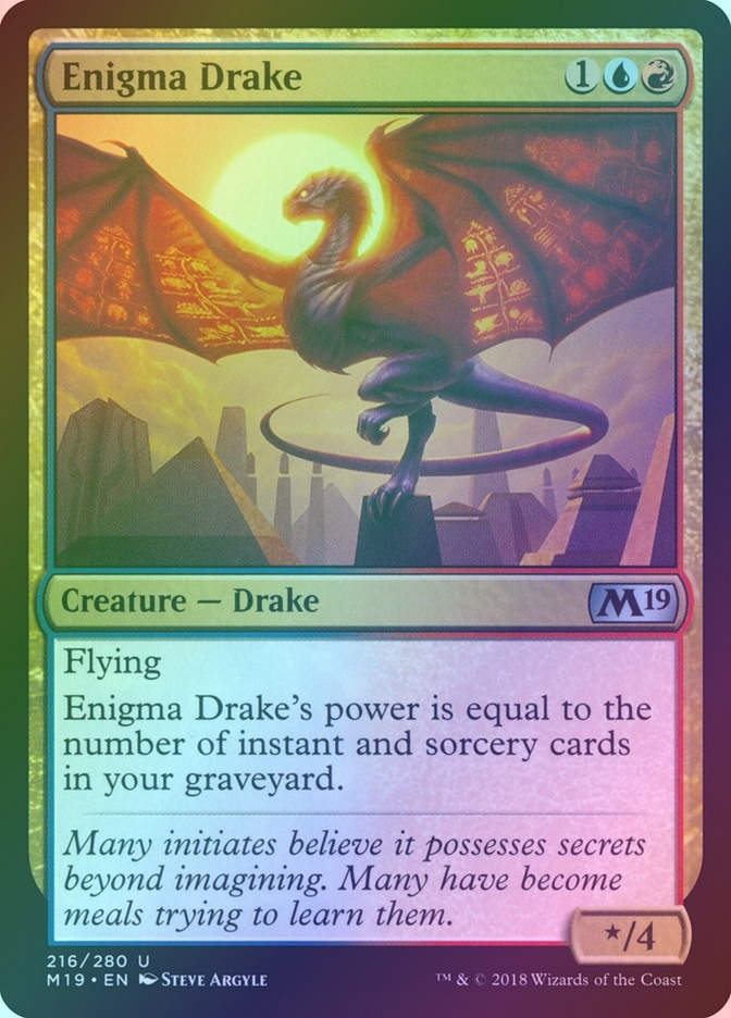 Enigma Drake (M19) (216) / Foil