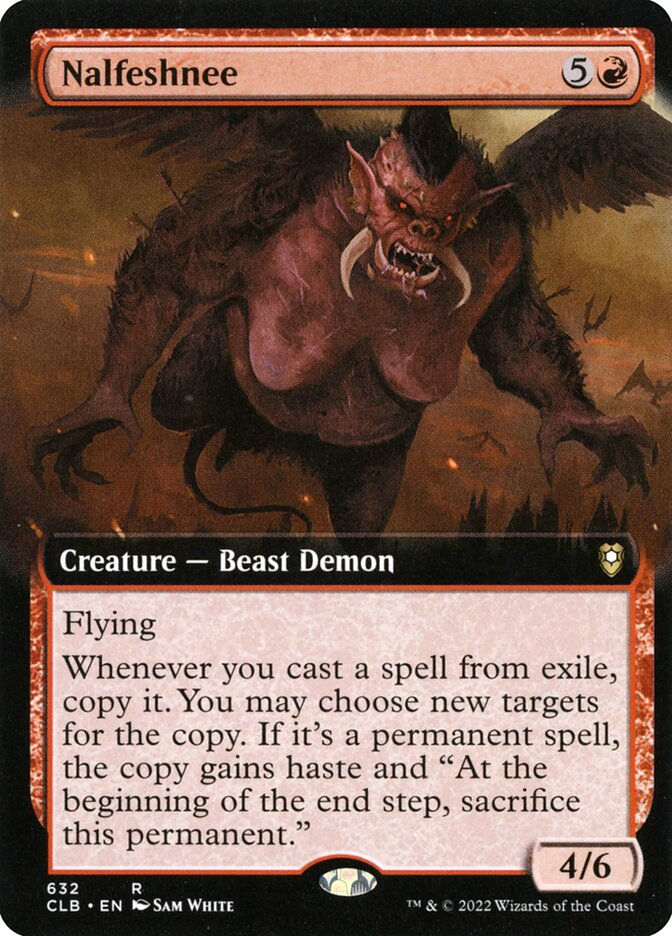 Nalfeshnee (CLB) (632) / Extended Art