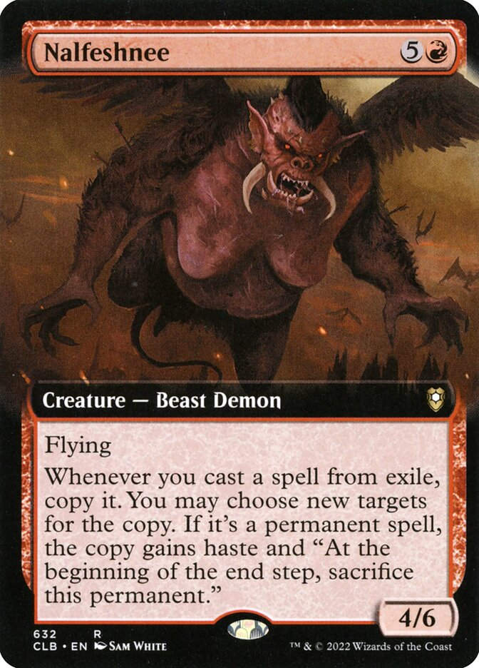 Nalfeshnee (CLB) (632) / Extended Art