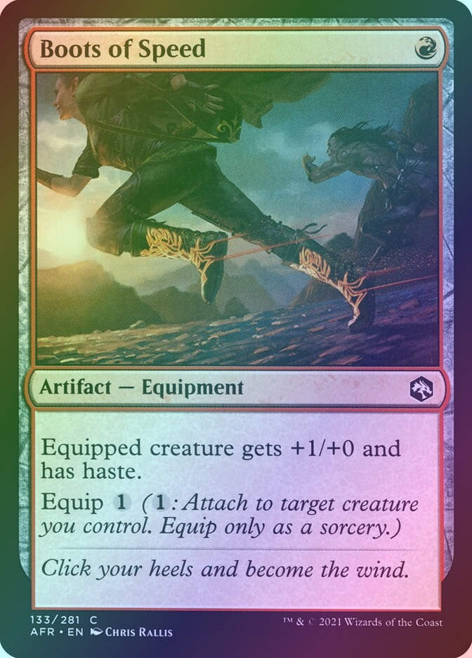 Boots of Speed (AFR) (133) / Foil