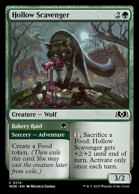 Hollow Scavenger // Bakery Raid (woe)