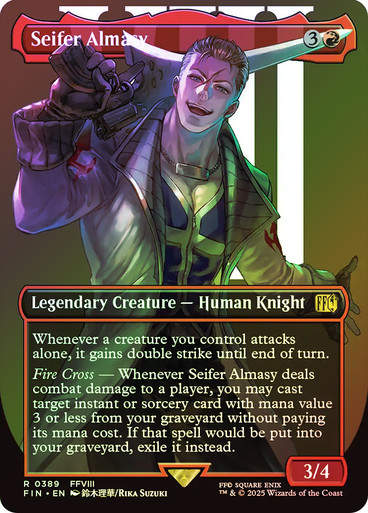 Seifer Almasy (FIN) (389) / Borderless / Foil