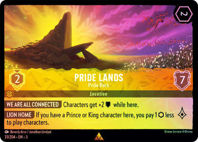 Pride Lands - Pride Rock (LOR_ITI) / Foil