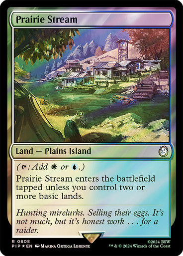 Prairie Stream (pip) (808) / Surge Foil
