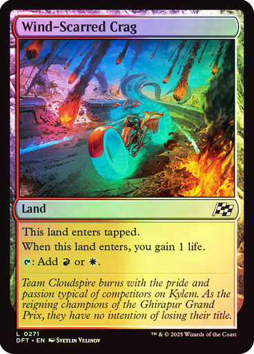 Wind-Scarred Crag (DFT) (271) / Foil