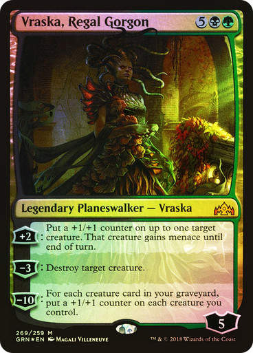 Vraska, Regal Gorgon (GRN) (269) / Foil