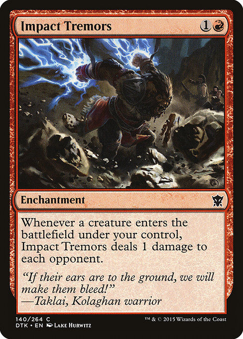 Impact Tremors (DTK)
