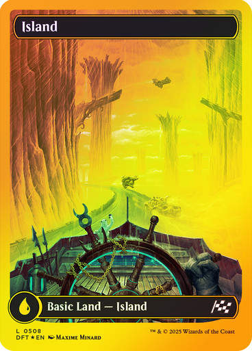 Island (DFT) (508) / First Place Foil